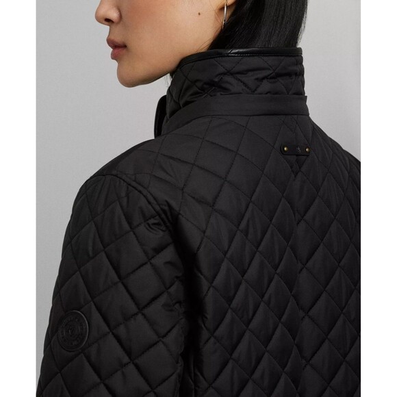 Lauren Ralph Lauren Women's Diamond Quilted Hooded Jacket NWT $235 - Picture 3 of 10